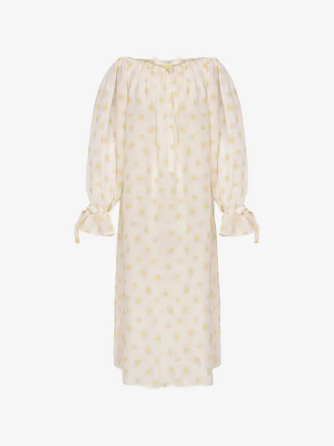 Sleeper Cha-Cha ruffled midi dress