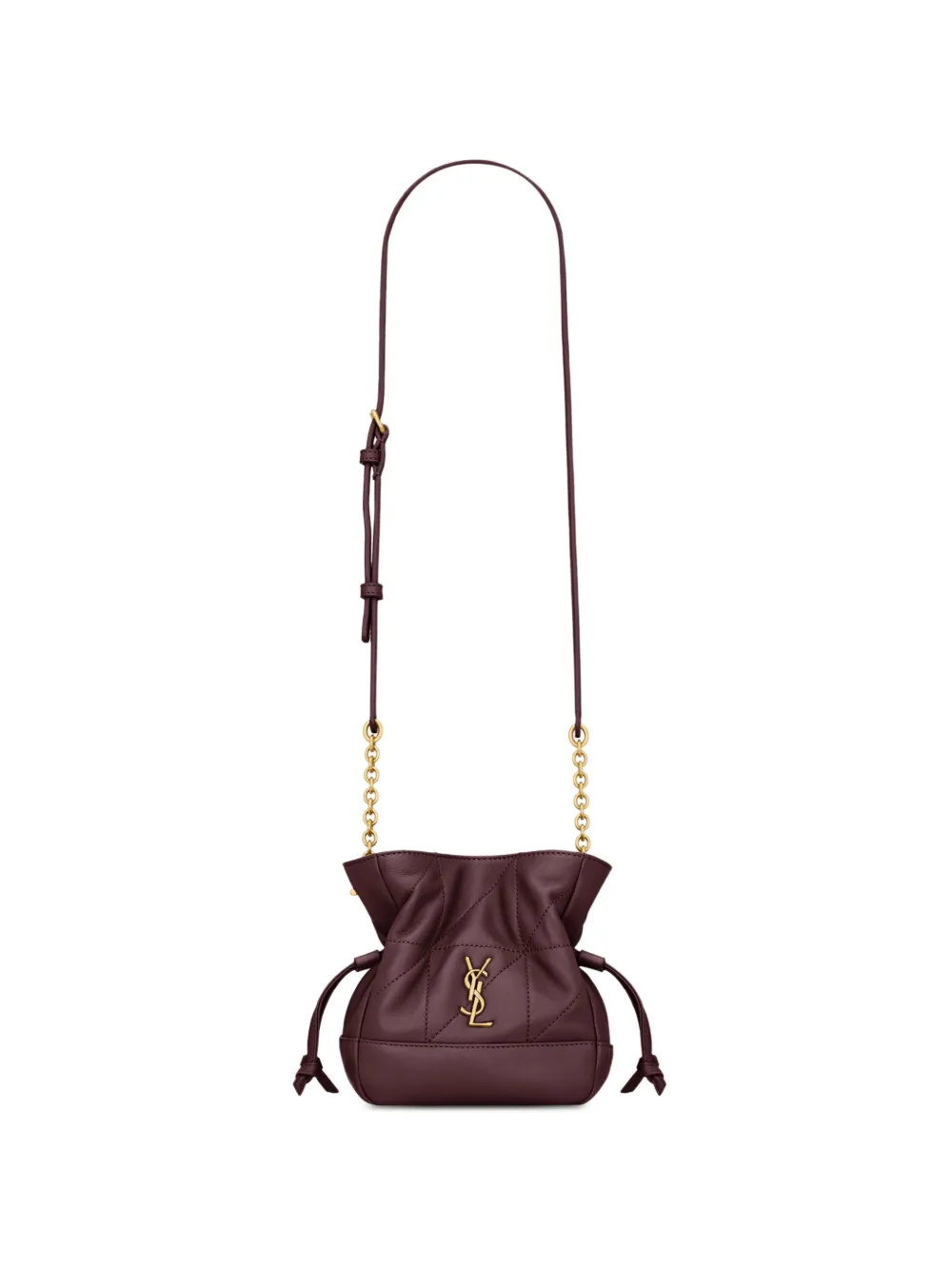 Saint Laurent Borsa a spalla Jamie trapuntata - Rosso