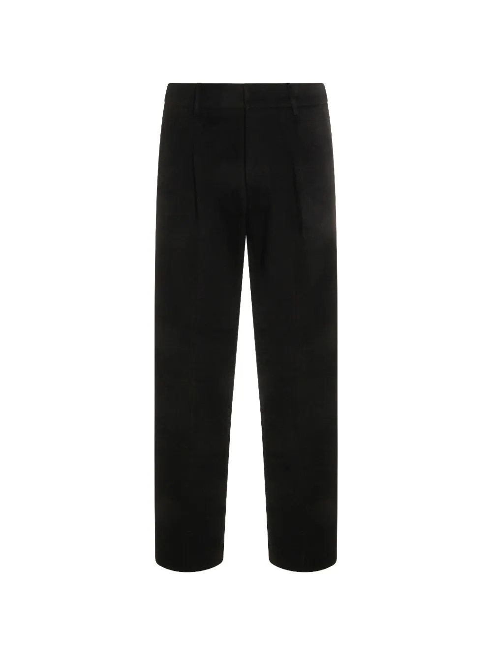 NN07 Kay pressed-crease pleated trousers - Nero
