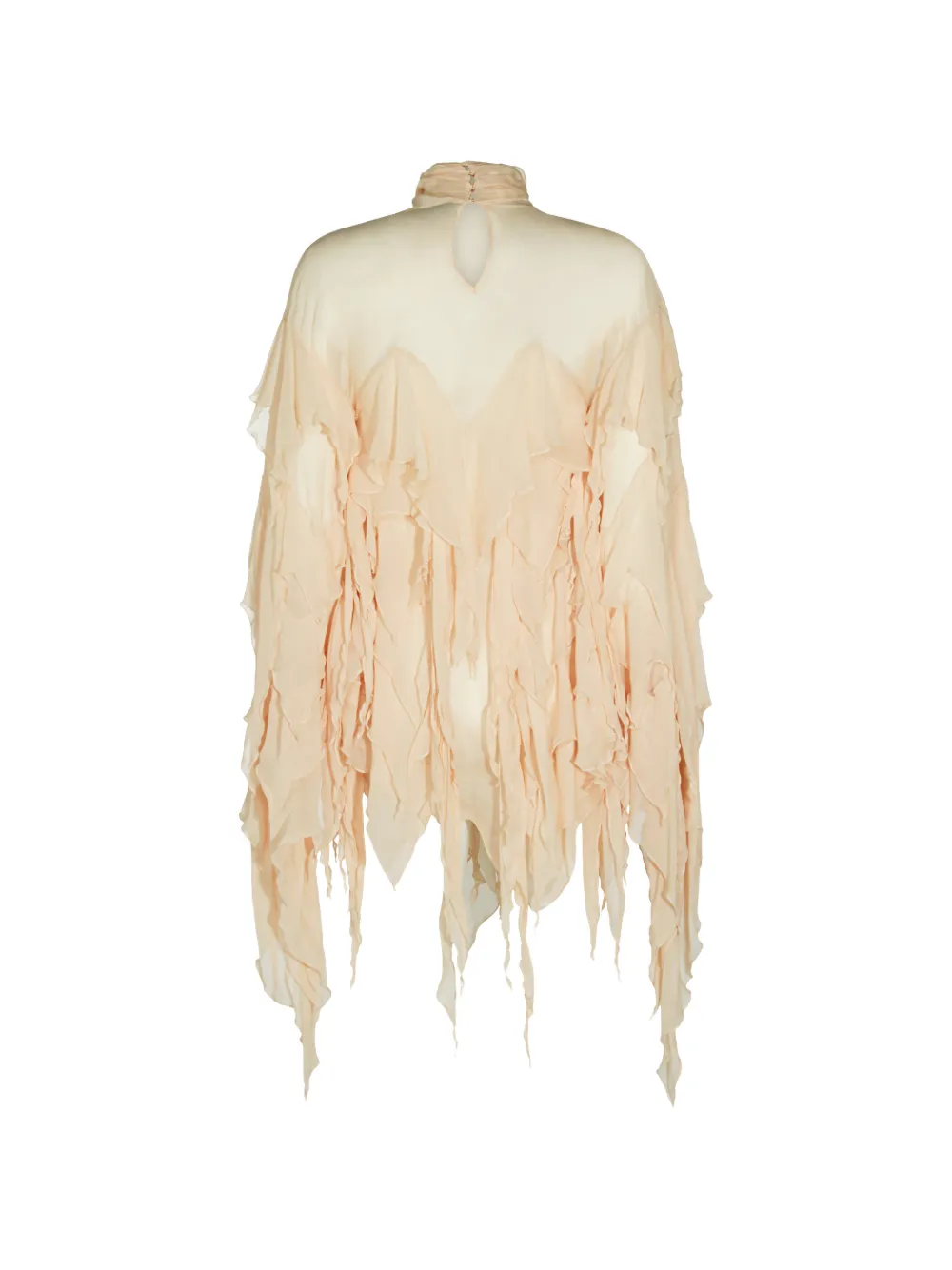 Blumarine Blouse met ruches Beige
