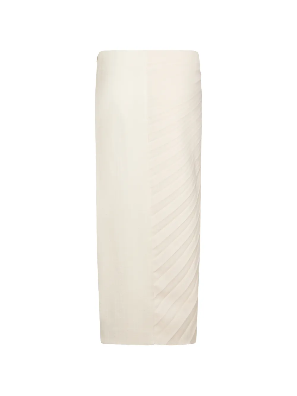 Roberto Cavalli Sunburst geplooide wikkelrok Beige
