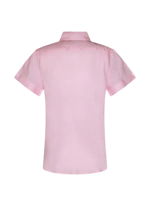 Polo Ralph Lauren ショートスリーブ リネンシャツ | ピンク | FARFETCH JP