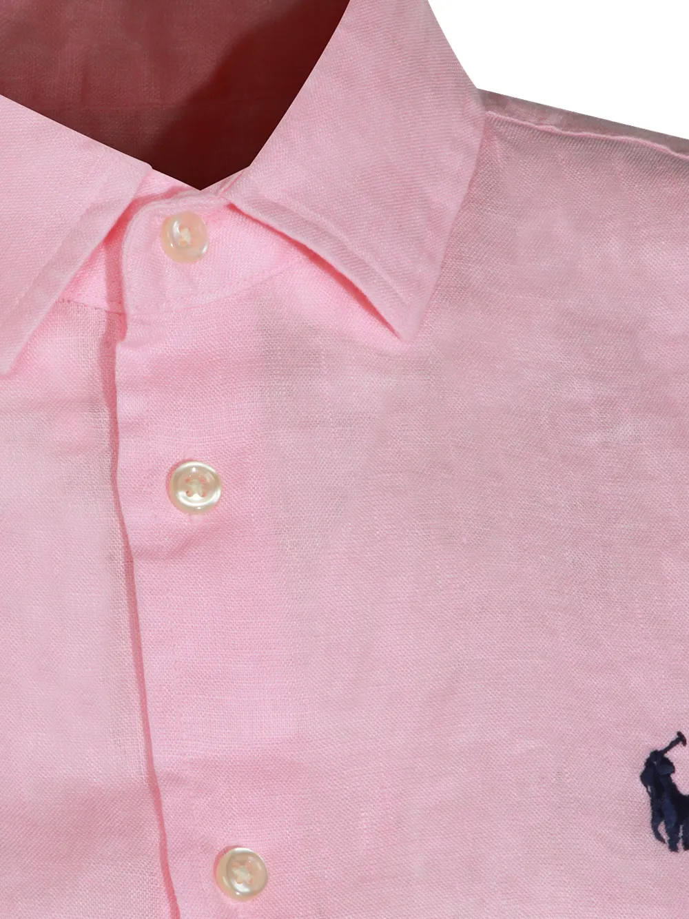 Polo Ralph Lauren Linnen overhemd met korte mouwen Roze