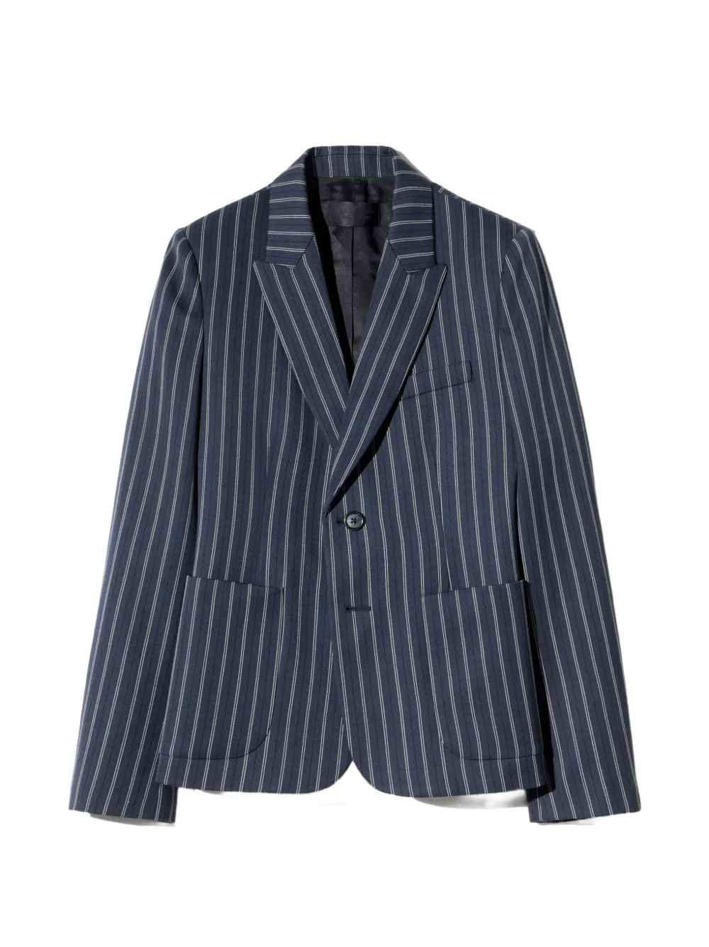 Nili Lotan Delphine pinstripe blazer - Blue