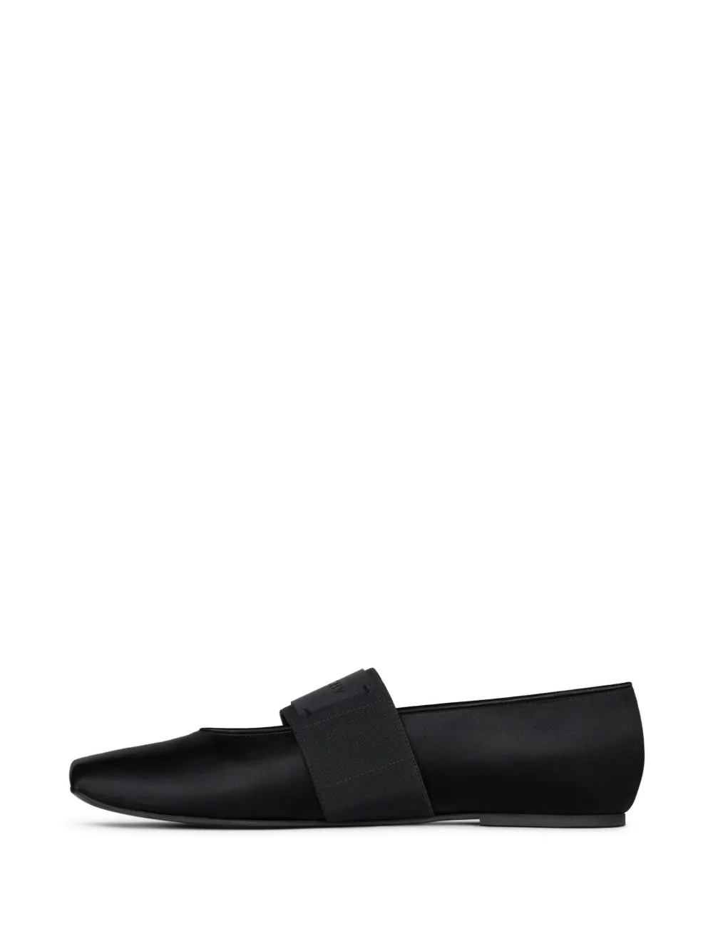 Givenchy square-toe ballet flats Zwart