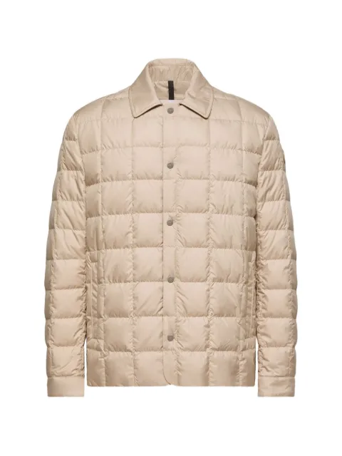 Moncler Castellana down quilted press-stud shirt jacket
