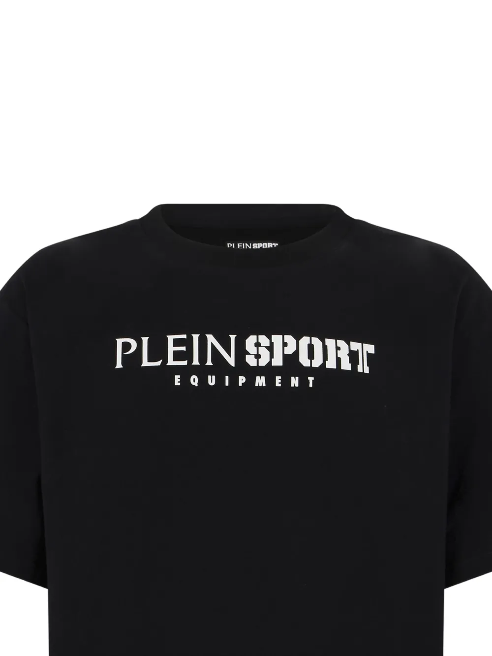 Plein Sport T-shirt met logoprint Zwart