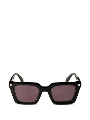 Off-White Eyewear スクエアフレーム サングラス | ブラック | FARFETCH JP