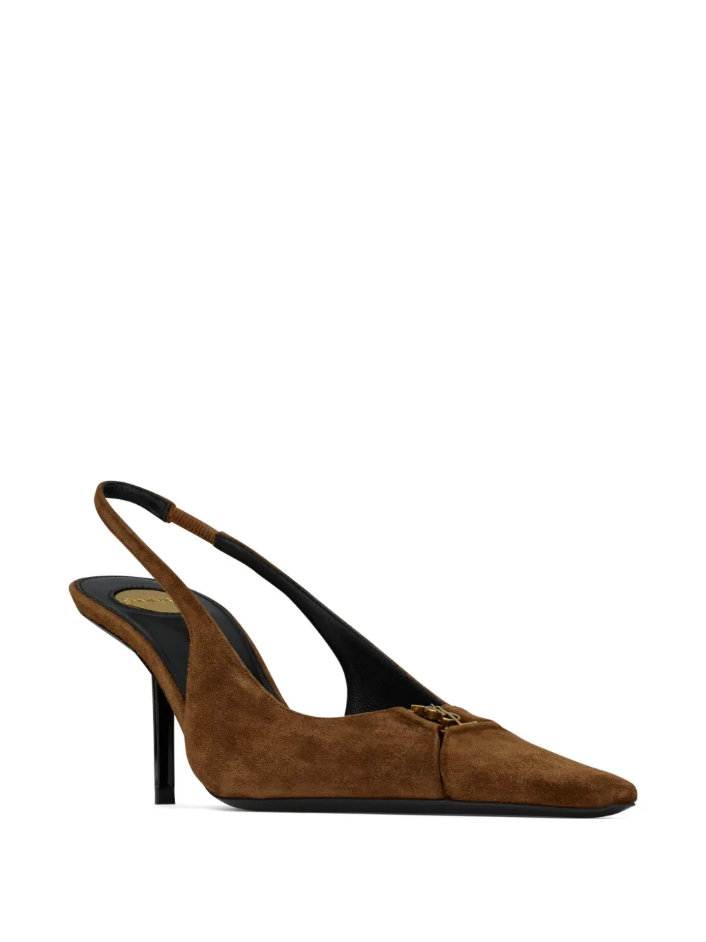 Saint Laurent Babylone slingback pumps Bruin