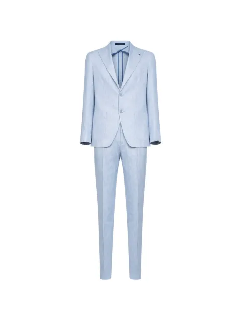 Tagliatore peak-lapels single-breasted suit