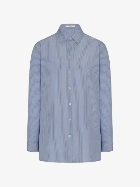 The Row Sisilia striped shirt