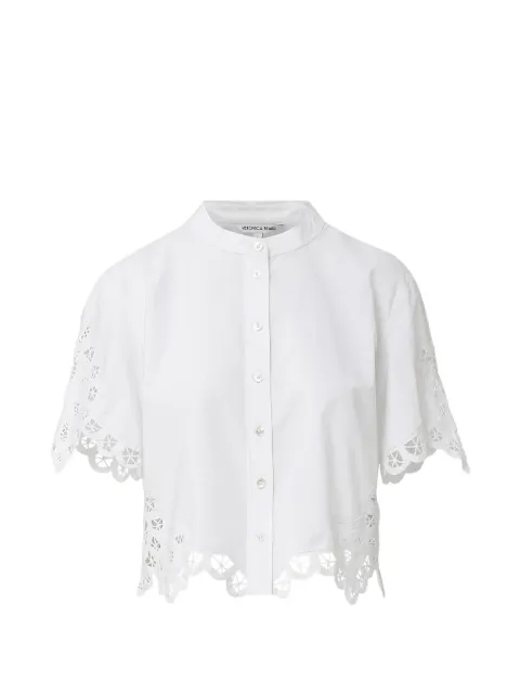 Veronica Beard Aleck broderie anglaise shirt