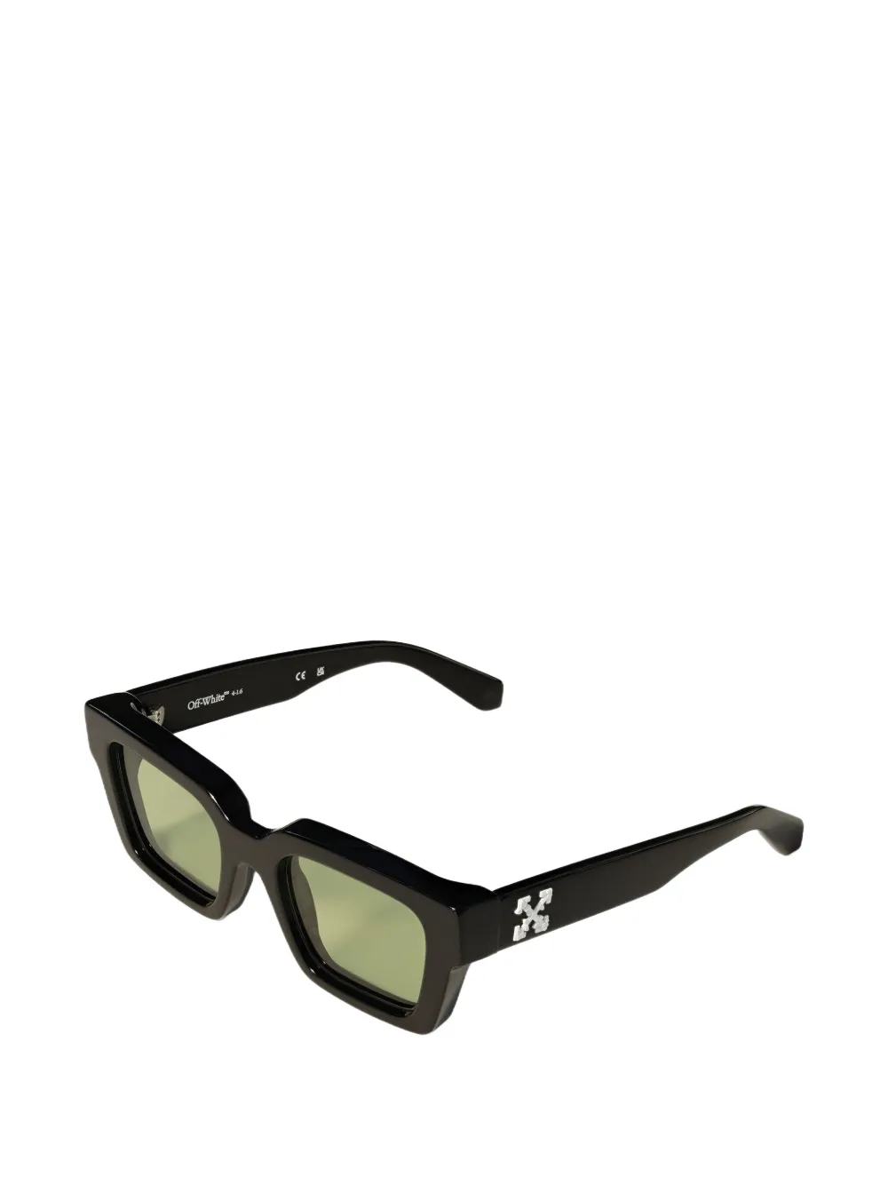 Off-White Eyewear Virgil M zonnebril met vierkant montuur Zwart