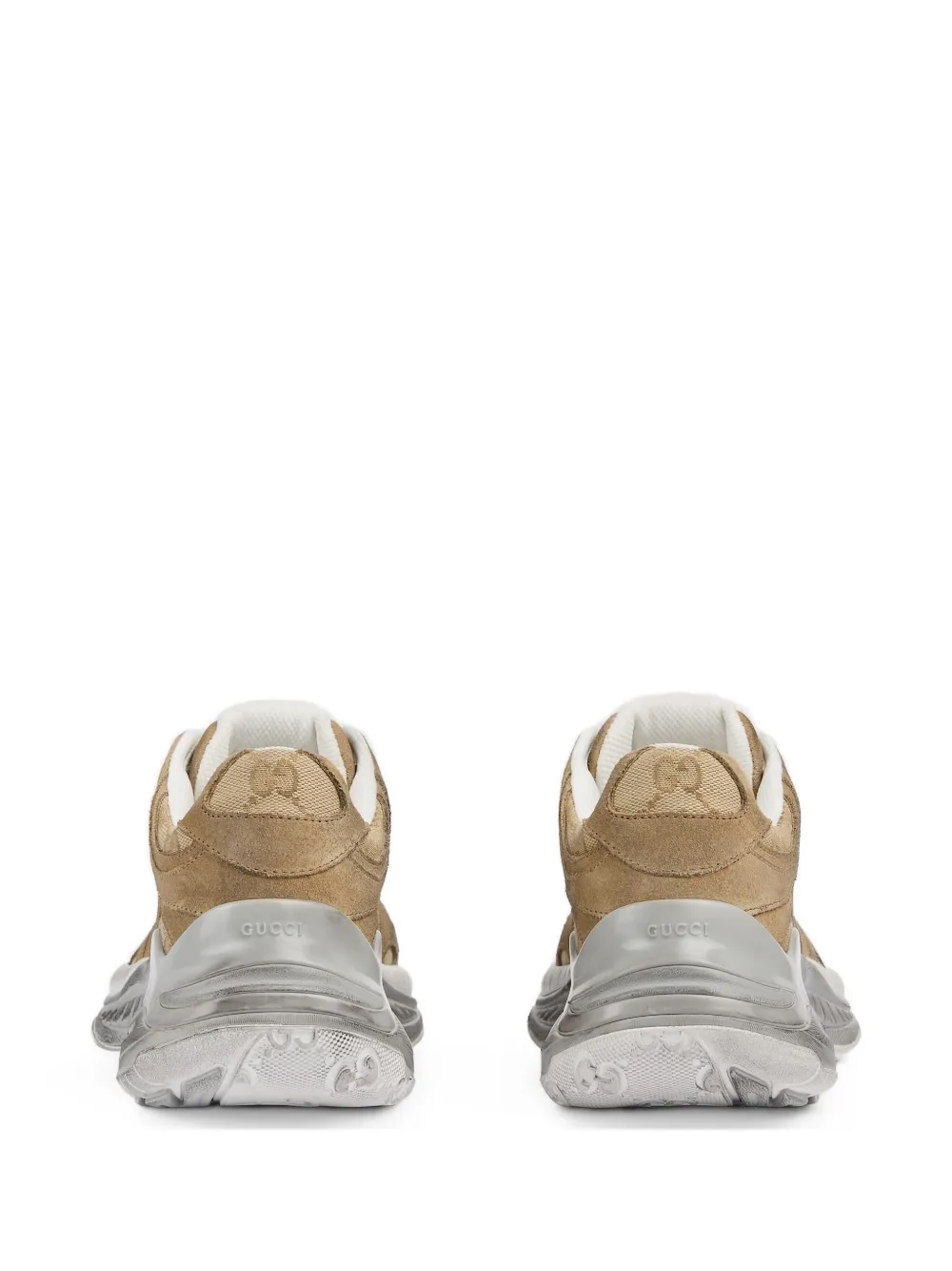 Gucci 2.0 panelled sneakers Beige