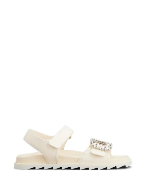Roger Vivier sandalias Slidy Viv' con detalles de cristal