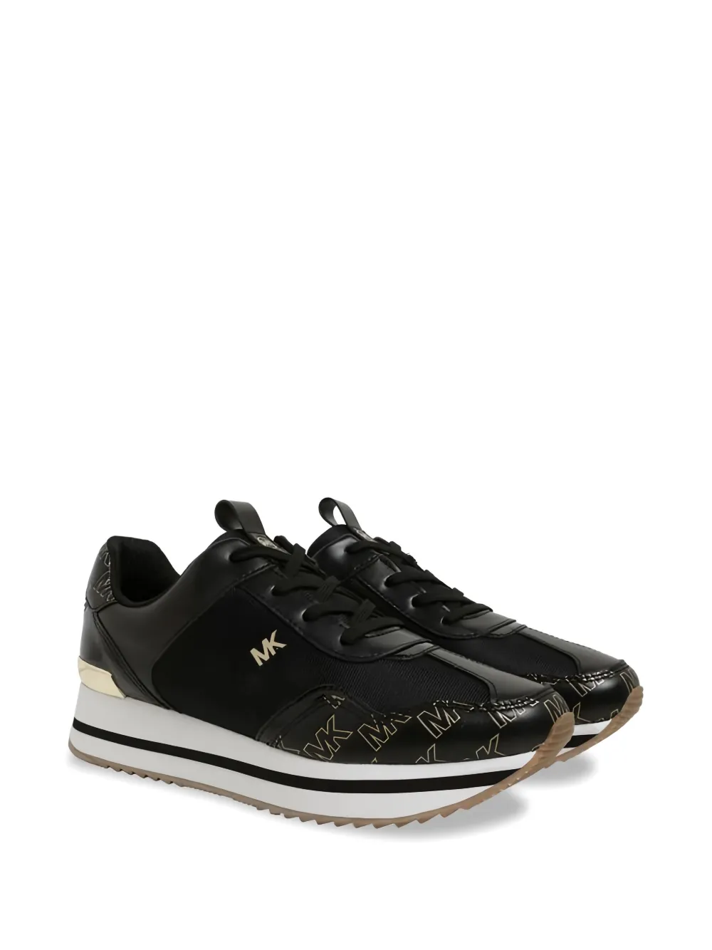 Michael Kors Raina logo-print sneakers Zwart