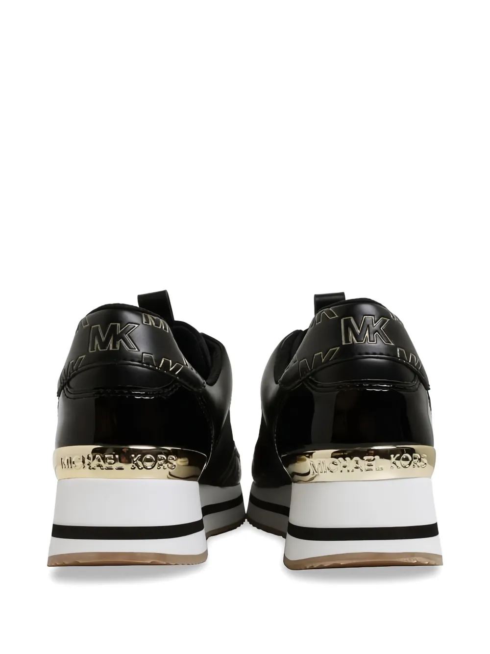 Michael Kors Raina logo-print sneakers Zwart