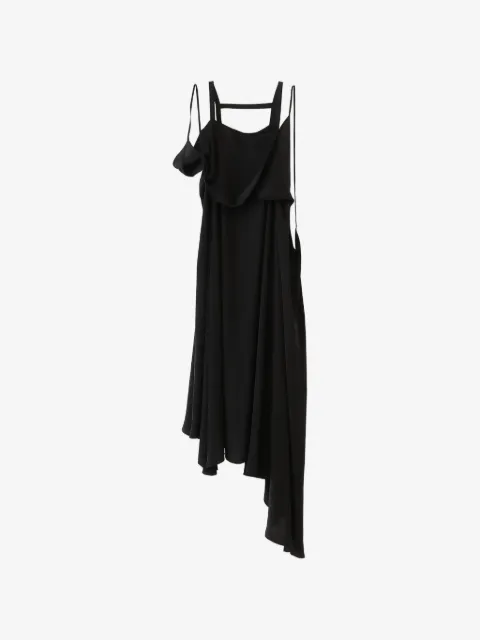 ALAINPAUL draped-design asymmetric dress