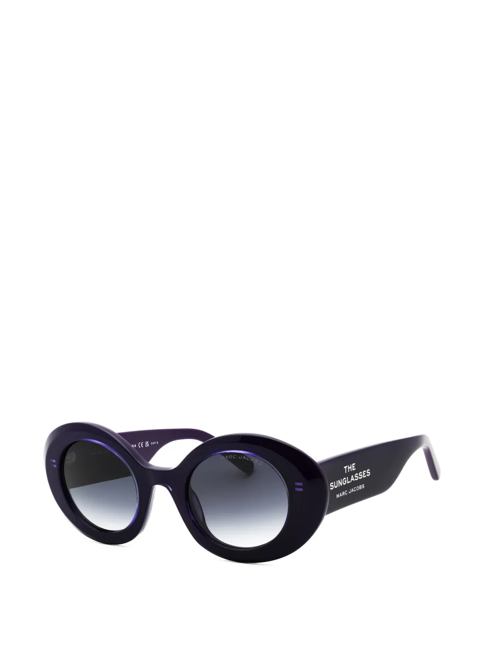 Marc Jacobs oval-frame sunglasses - Viola