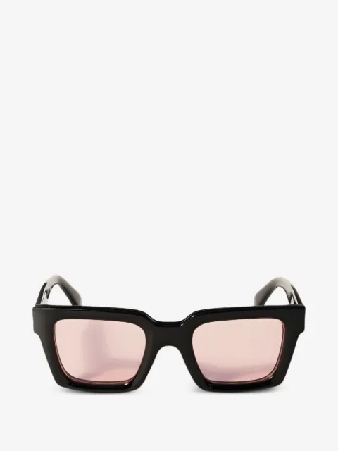 Off-White Eyewear Zonnebril met vierkant montuur en Arrows-detail
