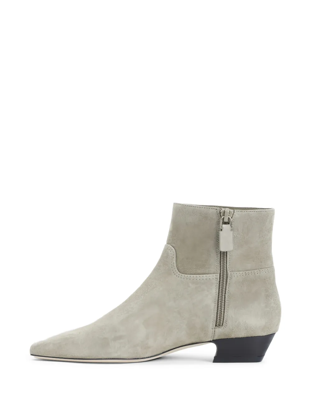 Stuart Weitzman pointed-toe boots Groen