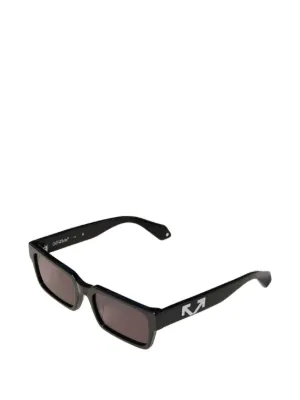 Off-White Eyewear スクエアフレーム サングラス | ブラック | FARFETCH JP