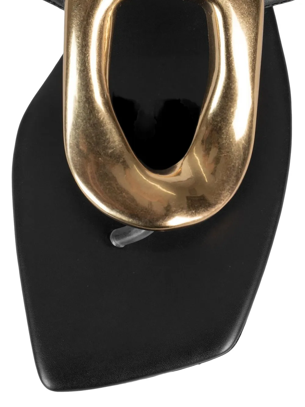 Jeffrey Campbell Linques-J sandals Zwart