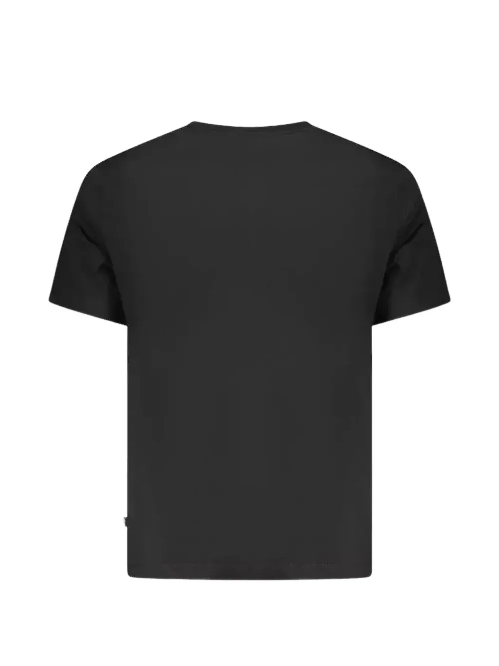 GUESS USA Katoenen T-shirt met logoprint Zwart
