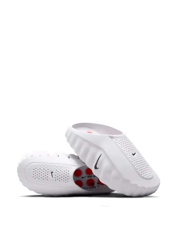 Nike Mind 001 Mules ホワイト Nike Mind 001 Perforated Mules | White | FARFETCH SG