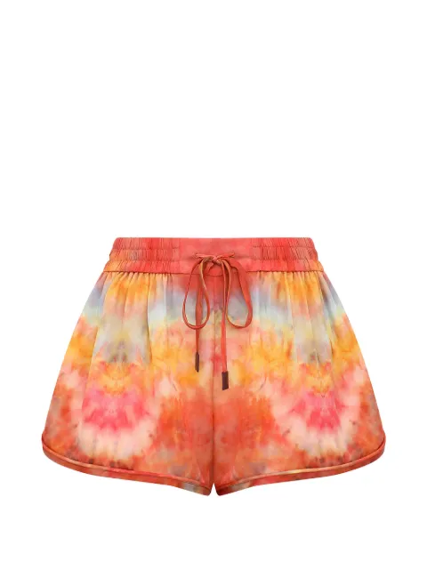 ZIMMERMANN Alchemy tie-dye shorts