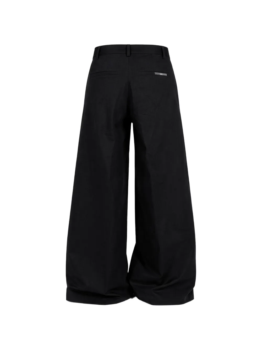 Société Anonyme Broek met wijde pijpen Zwart