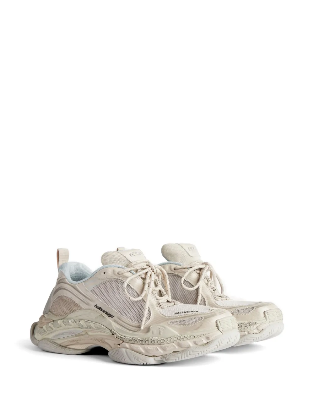 Balenciaga Triple s.2 mesh-panel sneakers Beige