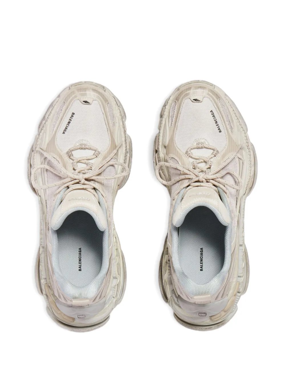 Balenciaga Triple s.2 mesh-panel sneakers Beige