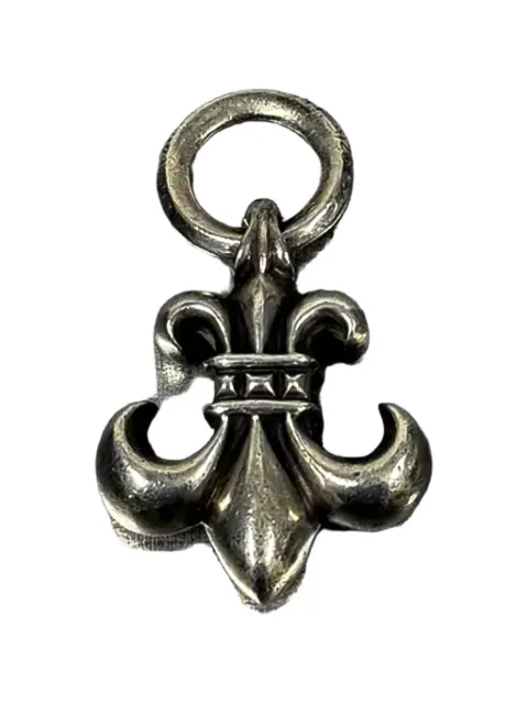 Chrome Hearts fleur-de-lis necklace pendant