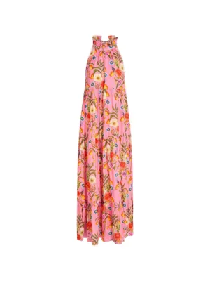 borgo de nor floral evening dress Borgo De Nor Tatiana Dress