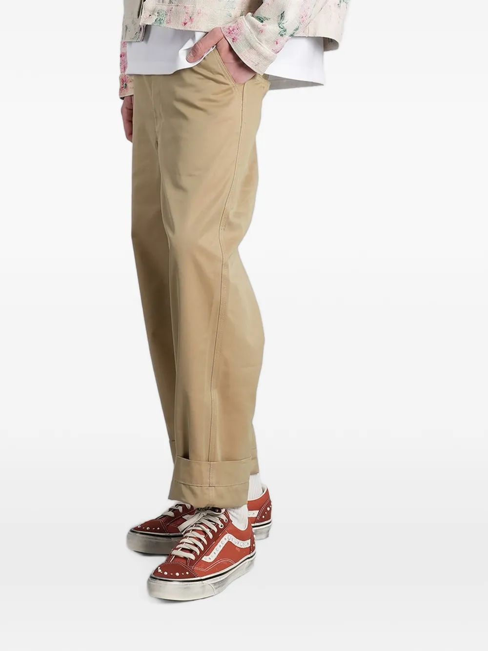 Junya Watanabe MAN Pantaloni dritti - Toni neutri