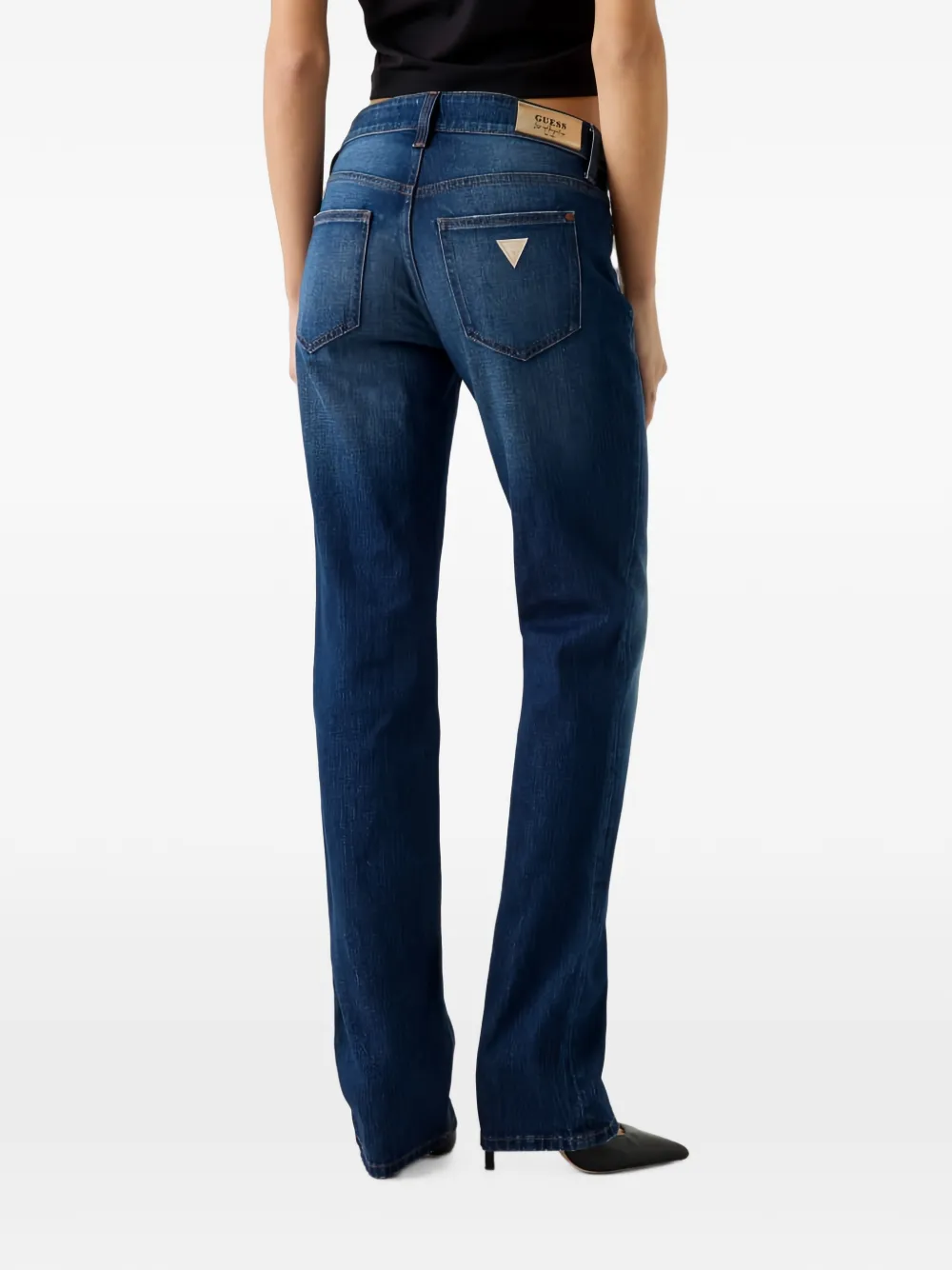 GUESS USA Nicky straight jeans Blauw