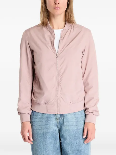 Urban Classics ribbed-trim bomber jacket