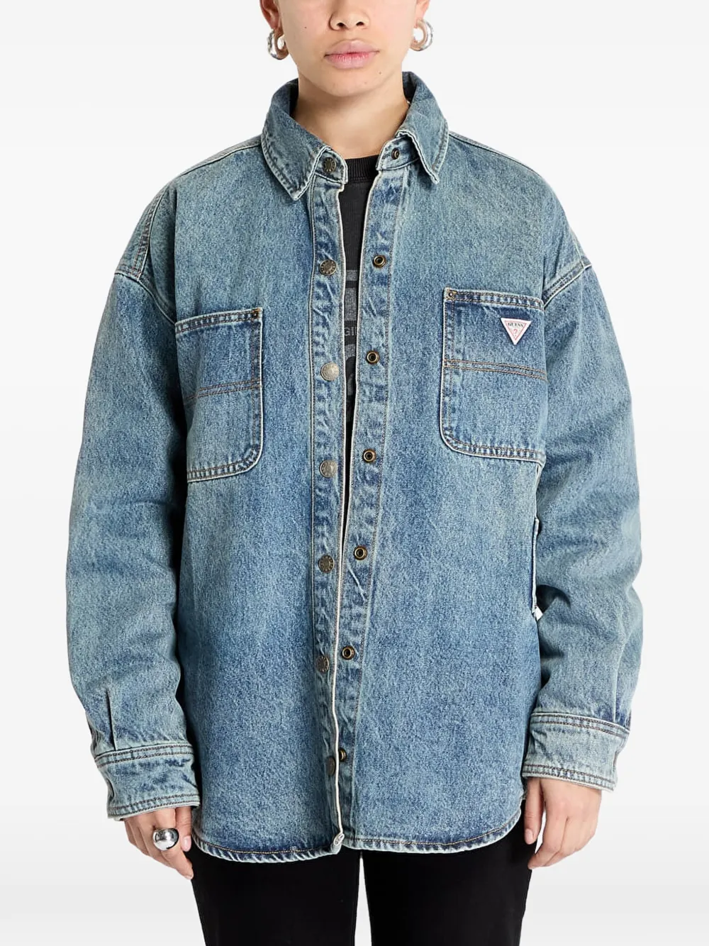 GUESS USA denim shirt - Blu