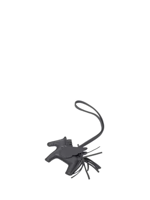 Hermès Pre-Owned 2024 Milo Lambskin GriGri Rodeo Pegasus Bag Charm key chain