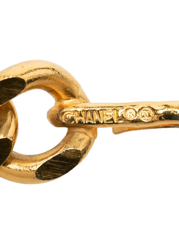 CHANEL Pre-Owned 1950-1970 CC Gold Plated 31 Rue Cambon  display picture 1