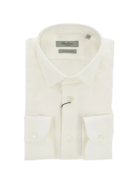 Corneliani camisa de algodón con botones