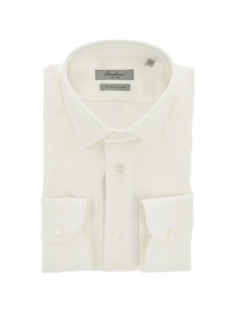 Corneliani camisa de algodón con botones