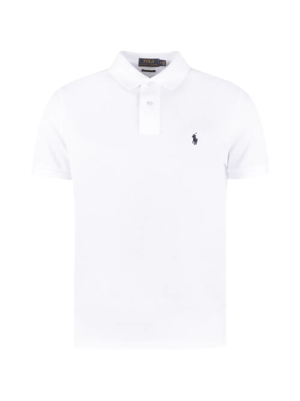 Polo Ralph Lauren logo-embroidered polo shirt - Weiß