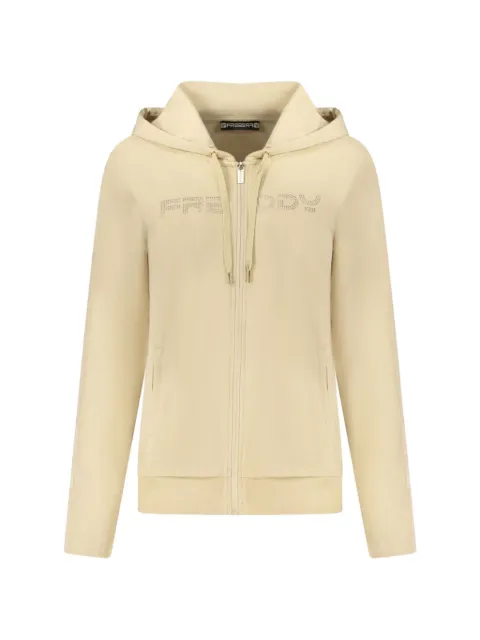 FREDDY logo-embellished zip-up hoodie