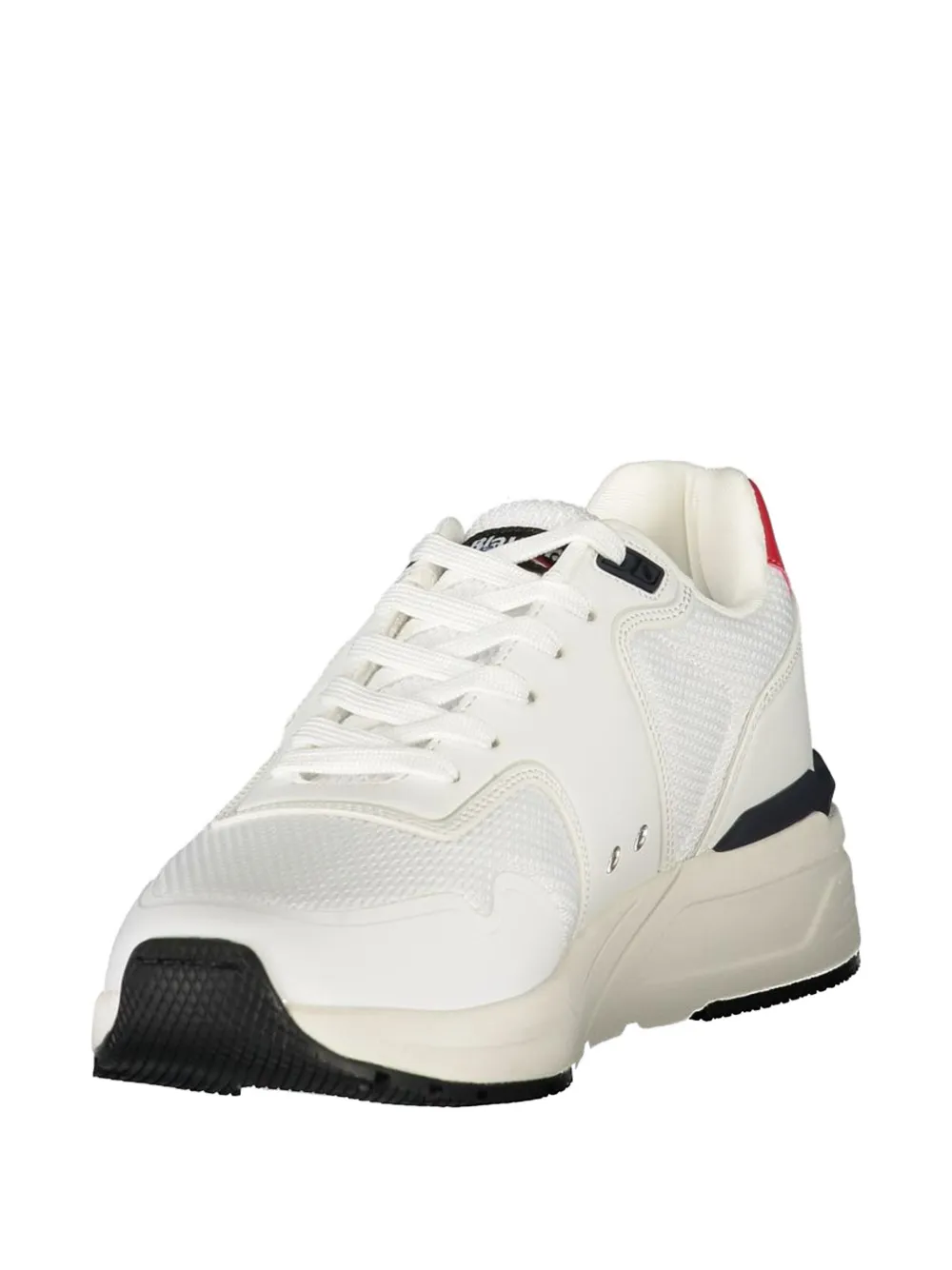 Blauer colour-block mesh-panel sneakers Wit