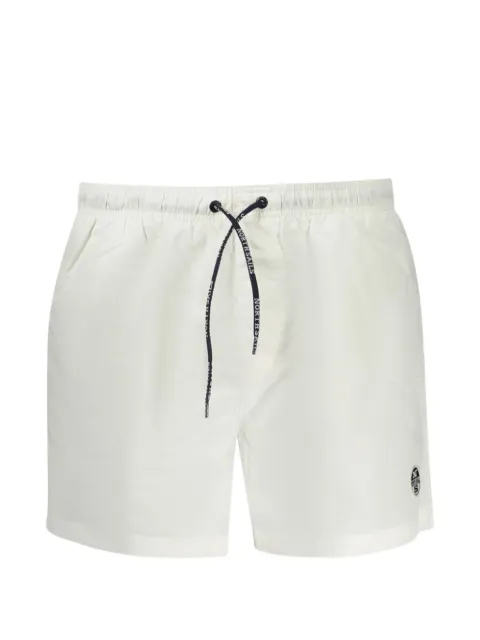 North Sails drawstring logo-patch swim shorts