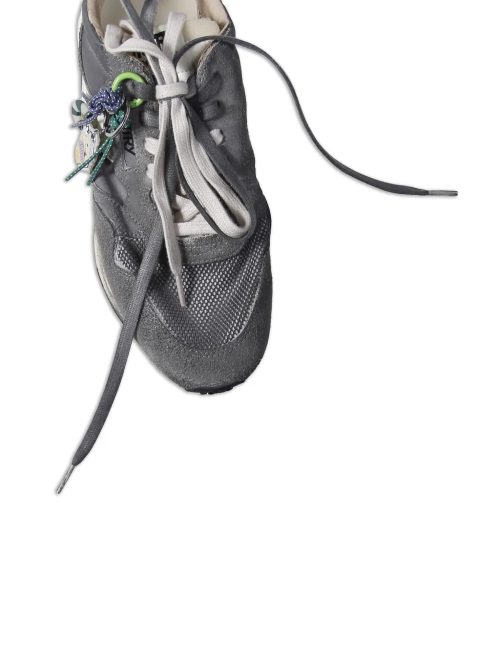 Autry Reelwind Super Vintage panelled distressed sneakers Grijs