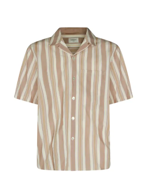Saint Laurent striped cotton shirt
