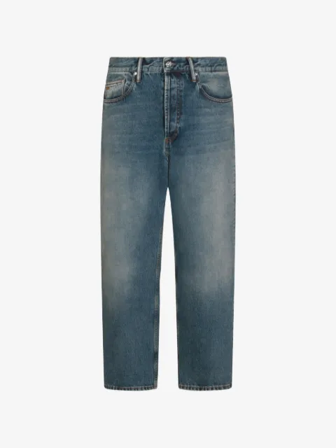 Nine In The Morning faded-effect jeans